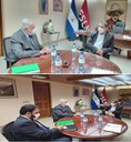 Encuentro entre el Ministro de Hacienda y Embajador del Perú en Nicaragua